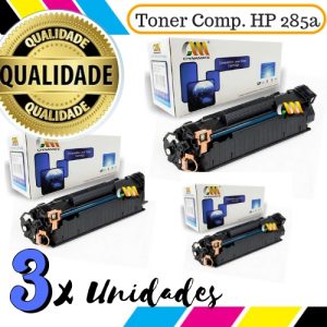03 Toner Compatível HP 285a / 435a / 436a
