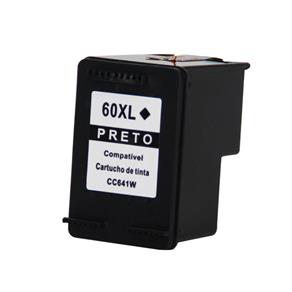Cartucho Compatível HP 60 XL Preto