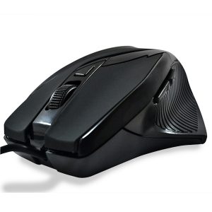 Mouse Gamer USB MS-26 Preto 800/1200/1600/2400 DPI