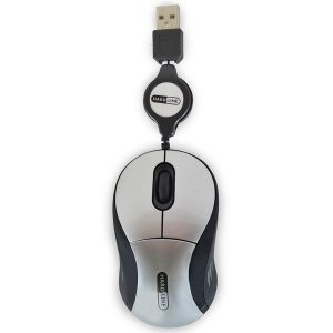 Mouse Retrátil MRT Prata – Hardline