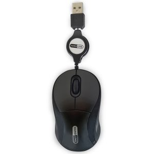 Mouse Retratil MRT Preto – Hardline