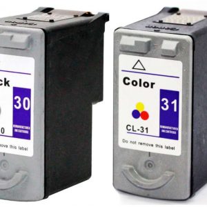 Cartucho de Tinta Compatível Canon PG30 e CL31 com 18ml cada
